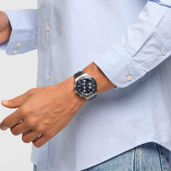 Laikrodis vyrams Swatch YVS496 kaina ir informacija | Vyriški laikrodžiai | pigu.lt