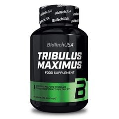 Biotech Tribulus Maximus 90 tablečių kaina ir informacija | Testosterono skatintojai | pigu.lt