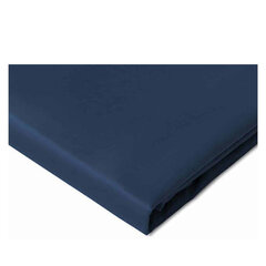 Сатиновая простыня Riposo Premium Dark blue 150x220 см цена и информация | Простыни | pigu.lt