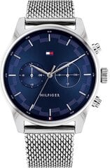 Томми Хилфигер мужчины аналоговые часы кварцец с браслетом из нержавеющей стали 1710420 цена и информация | Мужские часы | pigu.lt