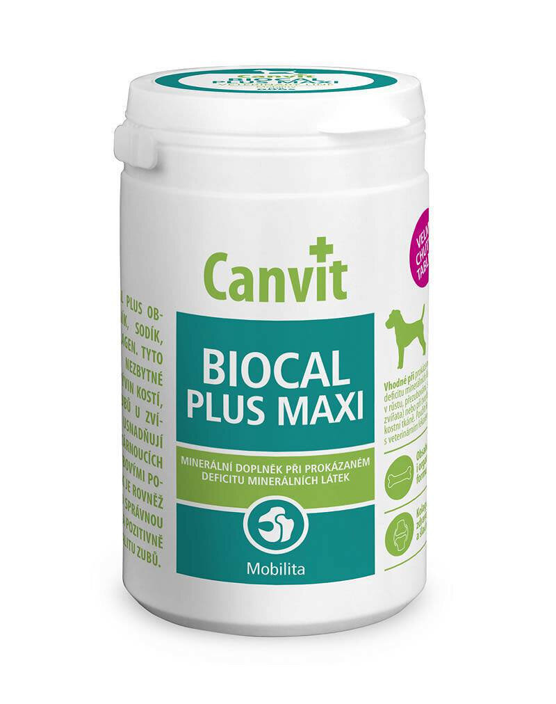 Vitaminai šunims Can Vit Biocal Plus Maxi, 230 g kaina ir informacija | Vitaminai, papildai, antiparazitinės priemonės šunims | pigu.lt