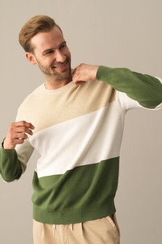 Свитер XINT 801672DYESIL-M цена и информация | Мужские свитера | pigu.lt