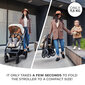 Universalus vežimėlis Kinderkraft 3in1 Newly, Moonlight Grey kaina ir informacija | Vežimėliai | pigu.lt