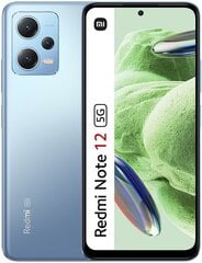 Xiaomi Redmi Note 12 5G 4/128GB MZB0CYWEU Ice Blue цена и информация | Мобильные телефоны | pigu.lt