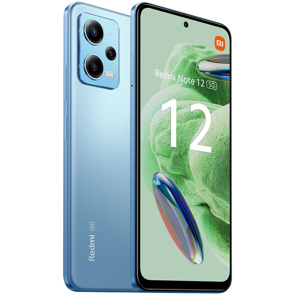 Xiaomi Redmi Note 12 5G 4/128GB MZB0CYWEU Ice Blue kaina ir informacija | Mobilieji telefonai | pigu.lt