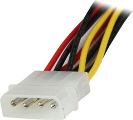 StarTech, PYO2LP4LSATA SATA 15-pin x2, 0.3 m kaina ir informacija | Kabeliai ir laidai | pigu.lt