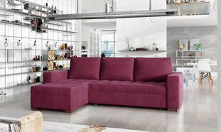 Угловой диван Newark, красный цвет цена и информация | Угловые диваны | pigu.lt