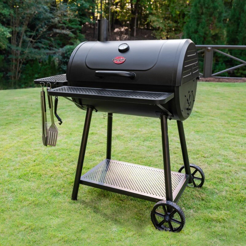 Lauko kepsninė Char-Grill Blazer, 127x105x75cm, juoda цена и информация | Kepsninės, griliai | pigu.lt