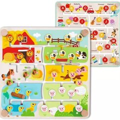 Interaktyvi lenta Montessori Tooky toys kaina ir informacija | Stalo žaidimai, galvosūkiai | pigu.lt
