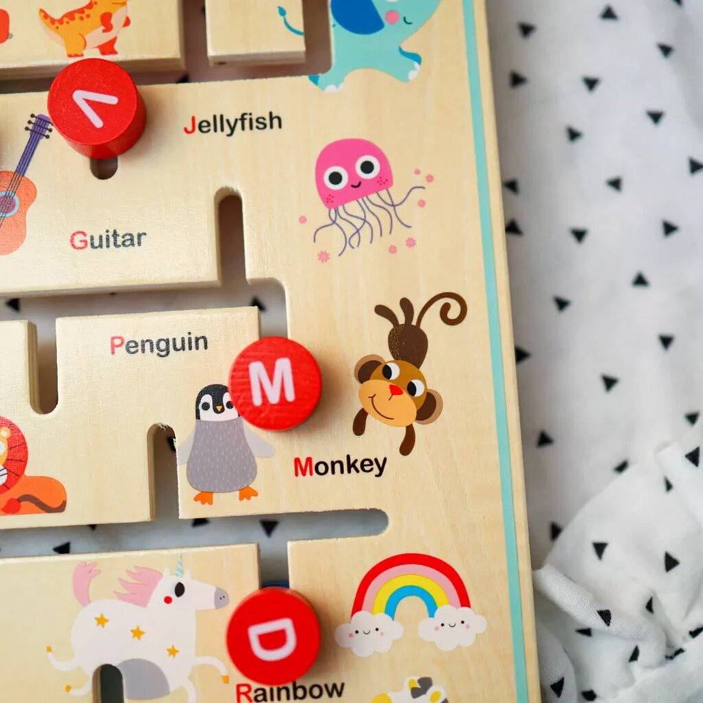Interaktyvi lenta Montessori Tooky toys kaina ir informacija | Stalo žaidimai, galvosūkiai | pigu.lt