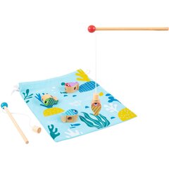 Medinis daugiafunkcis žaidimas Tooky Toy Banginis ir žuvis, 4 viename kaina ir informacija | Žaislai kūdikiams | pigu.lt