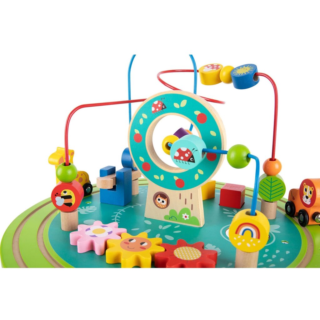 Medinis veiklos stalas Tooky Toy цена и информация | Žaislai kūdikiams | pigu.lt
