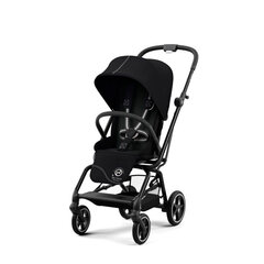 Cybex sportinis vežimėlis Eezy S Twist+ 2, moon black kaina ir informacija | Vežimėliai | pigu.lt