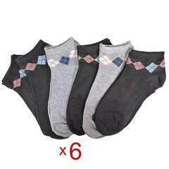 Kojinės moterims Cosas 6175, įvairių spalvų, 6 poros kaina ir informacija | Moteriškos kojinės | pigu.lt