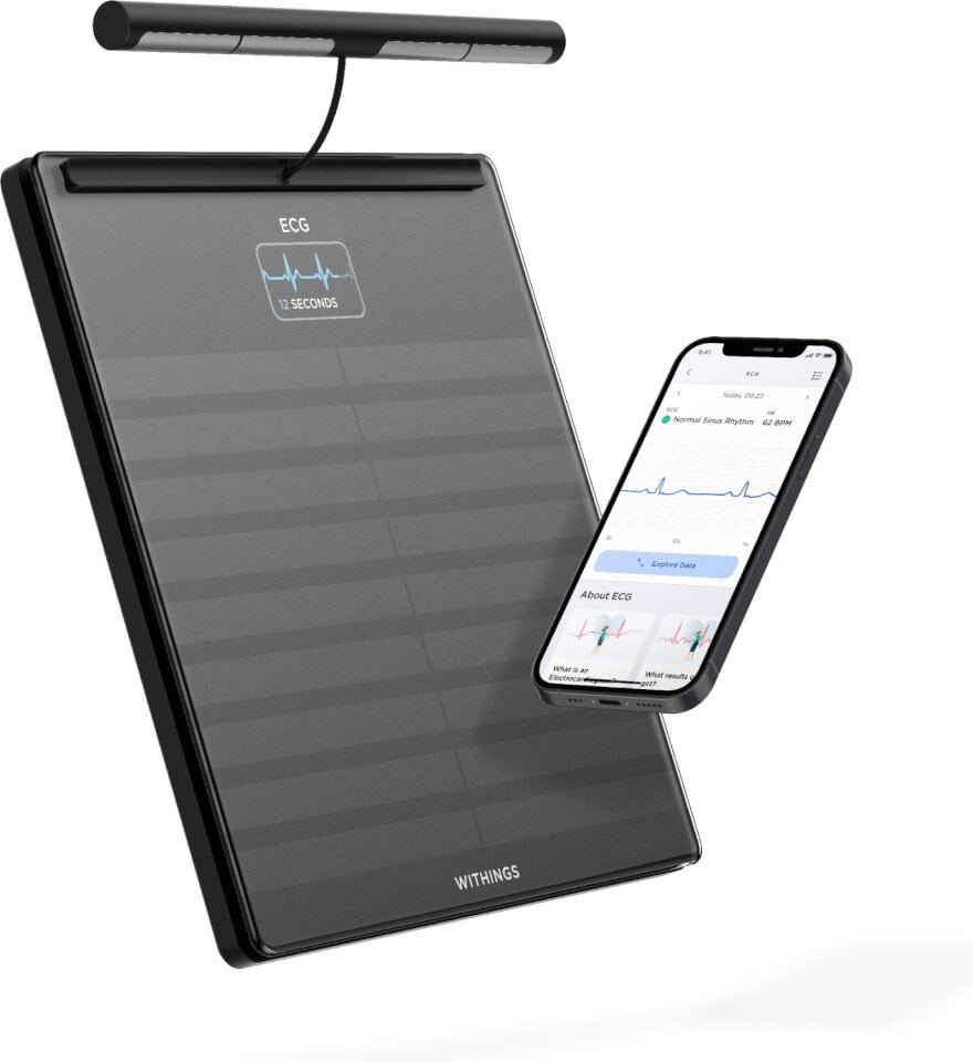 Withings Body Scan kaina ir informacija | Svarstyklės (buitinės) | pigu.lt