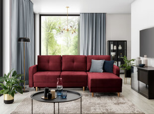 Мягкий уголок  Roxi, красный цвет цена и информация | Угловые диваны | pigu.lt