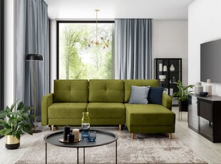 Мягкий уголок  Roxi, зеленый цвет цена и информация | Угловые диваны | pigu.lt
