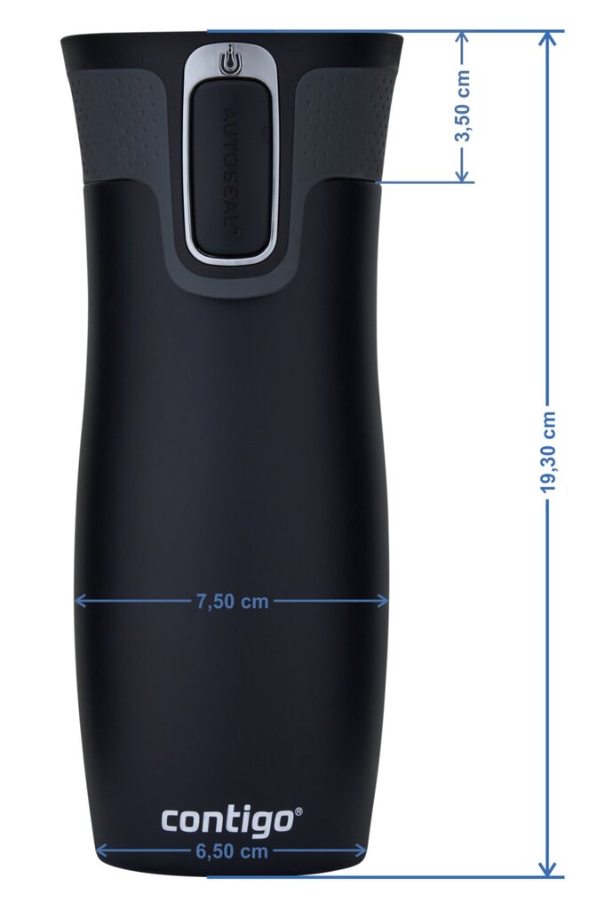 Contigo Byron termo puodelis, 470 ml цена и информация | Termosai, termopuodeliai | pigu.lt