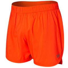 Bėgimo šortai vyrams Saxx Hightail 2n1 Run Short 5" 66765-601, oranžiniai цена и информация | Мужская спортивная одежда | pigu.lt
