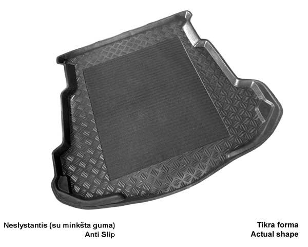 Bagažinės kilimėlis Ford Mondeo Sedan 2007-2014 (plon.ats. padang.)/17031 цена и информация | Modeliniai bagažinių kilimėliai | pigu.lt