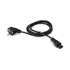 OMEGA Maitinimo laidas Laptop 3PIN 1,5M kaina ir informacija | Adapteriai, USB šakotuvai | pigu.lt