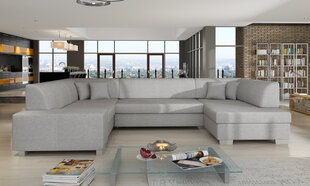 Мягкий угловой диван Havana, серый цена и информация | Угловые диваны | pigu.lt
