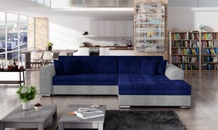 Мягкий уголок Eltap Sorento, серый/синий цвет цена и информация | Угловые диваны | pigu.lt