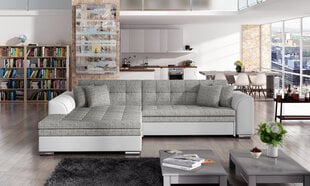 Мягкий уголок Eltap Sorento, белый/серый цвет цена и информация | Угловые диваны | pigu.lt
