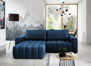 Мягкий уголок  Bonett, синий цена и информация | Угловые диваны | pigu.lt