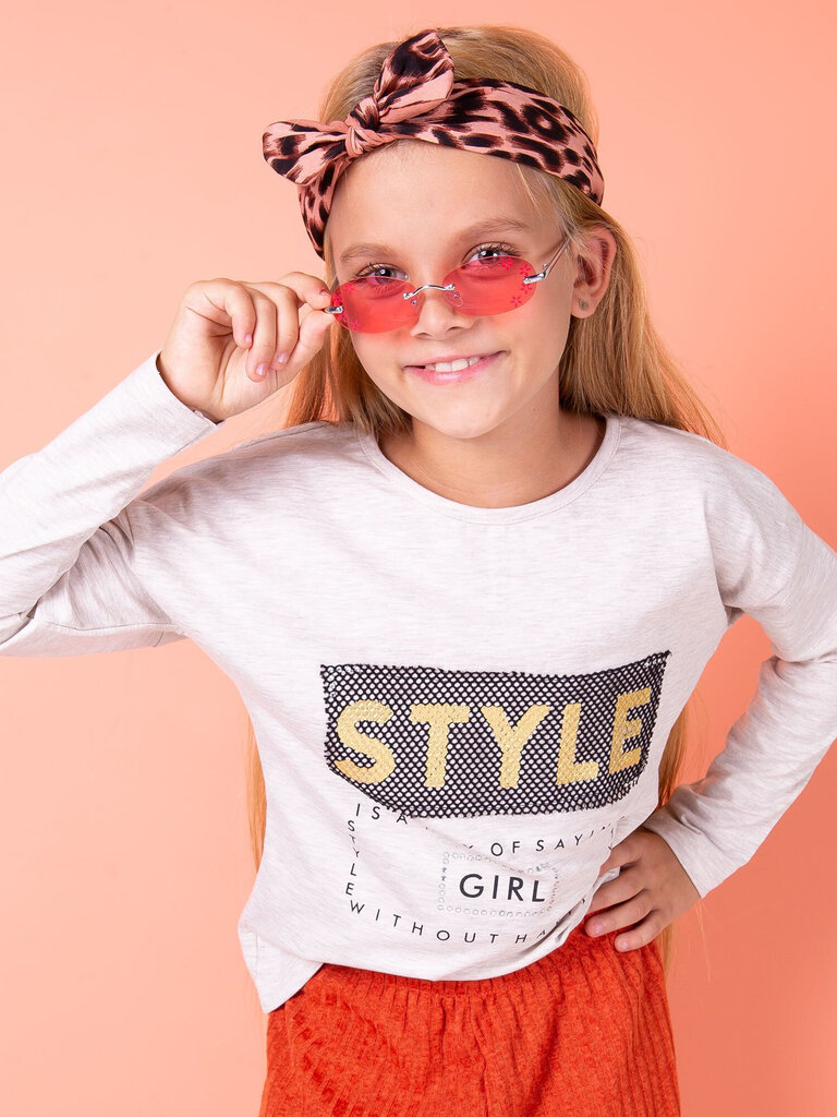 Marškinėliai mergaitėms Toontoy, 2016101293782 kaina ir informacija | Marškinėliai mergaitėms | pigu.lt