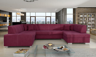 Мягкий угловой диван Havana, красный цена и информация | Угловые диваны | pigu.lt