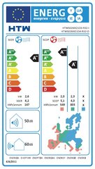 Oro kondicionierius/šilumos siurblys HTW IX21D4 HTWS026IX21D4-R32 kaina ir informacija | Kondicionieriai, šilumos siurbliai, rekuperatoriai | pigu.lt