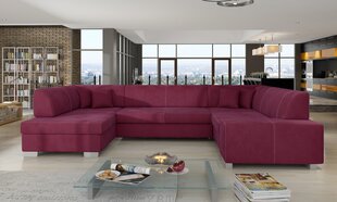 Мягкий угловой диван Havana, розовый цена и информация | Угловые диваны | pigu.lt