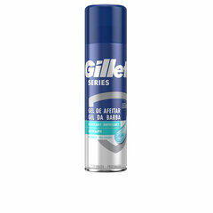 Skutimosi gelis Gillette Pro Sensitive, 200 ml цена и информация | Косметика и средства для бритья | pigu.lt