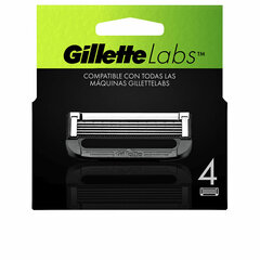 Skustuvo galvutės Gillette Skincare Labs, 4 vnt. цена и информация | Косметика и средства для бритья | pigu.lt