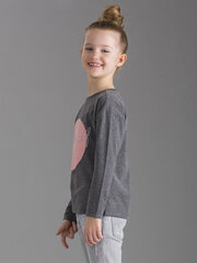 Marškinėliai mergaitėms Toontoy,2016101749555 цена и информация | Рубашки для девочек | pigu.lt