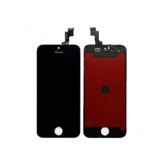 Apple iPhone 5s / SE LCD дисплей с сенсорной панелью и рамкой чёрный (восстановленный) цена и информация | Запчасти для телефонов и инструменты для их ремонта | pigu.lt
