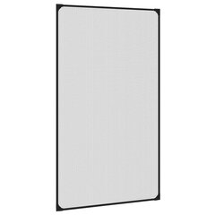 vidaXL Magnetinis tinklelis nuo vabzdžių langams, antracito, 80x140cm цена и информация | Москитные сетки | pigu.lt