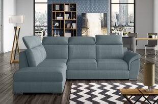 Мягкий угловой диван Loreto, серый цена и информация | Угловые диваны | pigu.lt