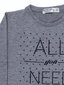 Megztinis mergaitėms Toontoy, 2016101100974 kaina ir informacija | Megztiniai, bluzonai, švarkai mergaitėms | pigu.lt