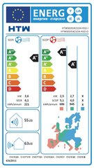 Oro kondicionierius/šilumos siurblys HTW HTWS035IX21D4-R32 kaina ir informacija | Kondicionieriai, šilumos siurbliai, rekuperatoriai | pigu.lt