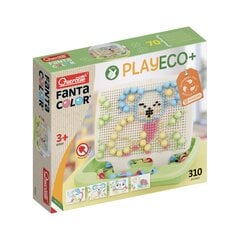 Первая мозаика Quercetti Play Eco Fantacolor, 310 д. цена и информация | Развивающие игрушки | pigu.lt