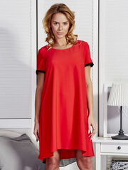Женское темно-красное коктейльное платье цена и информация | Платья | pigu.lt