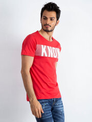 Marškinėliai vyrams Factory Price, raudoni цена и информация | Мужские футболки | pigu.lt