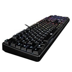 Laidinė klaviatūra Thermaltake - Tt eSports Poseidon Z RGB, juoda kaina ir informacija | Klaviatūros | pigu.lt