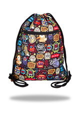 Sportinis maišelis CoolPack Vert Scary stickers, F070696 kaina ir informacija | Kuprinės mokyklai, sportiniai maišeliai | pigu.lt