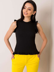 Блузка rv-bz-8919.32, черная цена и информация | Женские блузки, рубашки | pigu.lt