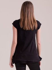 Блузка туника женская, черная цена и информация | Туники | pigu.lt