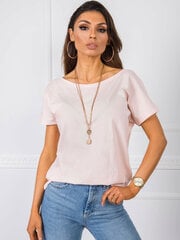 Marškinėliai moterims Basic Feel Good 2016102540342, rožiniai kaina ir informacija | Marškinėliai moterims | pigu.lt
