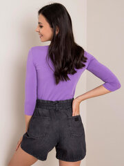 Palaidinė moterims Basic Feel Good, violetinė kaina ir informacija | Palaidinės, marškiniai moterims | pigu.lt